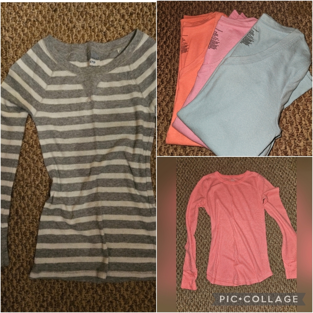 Set Of 5 Thermal Tops